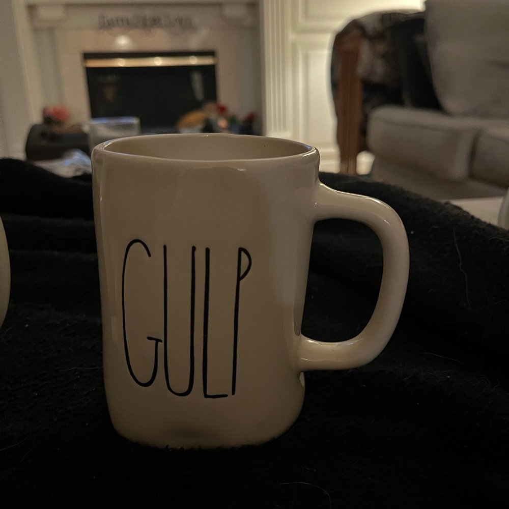 Rae Dunn mugs.  $6 each or all 5 for $25